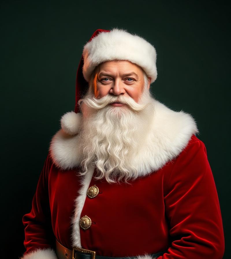 Portrait of Santa William