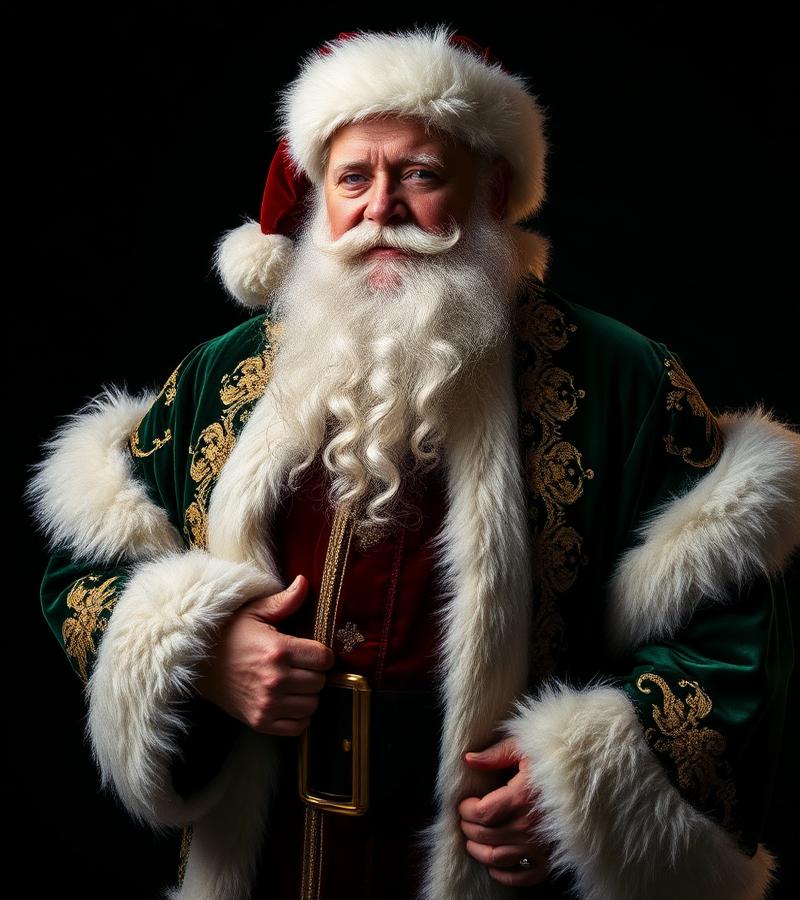 Portrait of Santa Nicholas